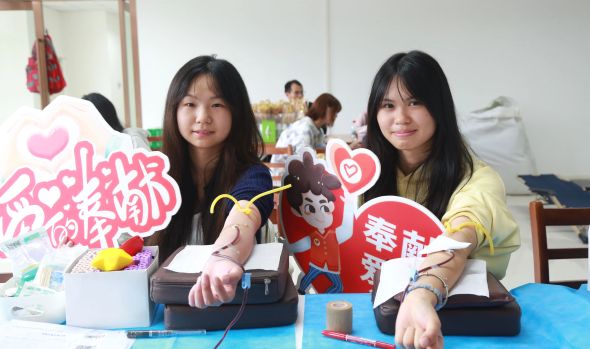 百余名学子热血接力，为生命“续航”